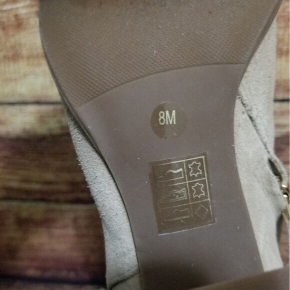 Tory Burch Sofia Suede Sand Ankle boots - Picture 7 of 12